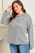 Southern Belle Star And Stripe Long Sleeve Top