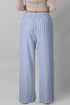 Southern Belle Stripe Button Detail Wide Leg Pants