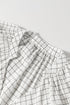 Southern Belle Stripe Checkered Frilled Babydoll Mini Dress