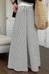 Southern Belle Stripe Elastic Waist Wide Leg Pants