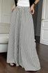 Southern Belle Stripe Elastic Waist Wide Leg Pants