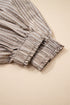 Southern Belle Striped Drawstring Cargo Jogger Pants