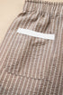 Southern Belle Striped Drawstring Cargo Jogger Pants