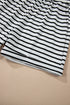Southern Belle Striped Half Button Matching Short Set