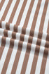 Southern Belle Striped Short Bubble Sleeve Tee