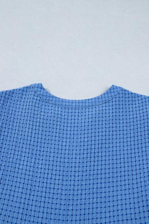 Southern Belle Textured Bow Tie Tiered Midi Dress