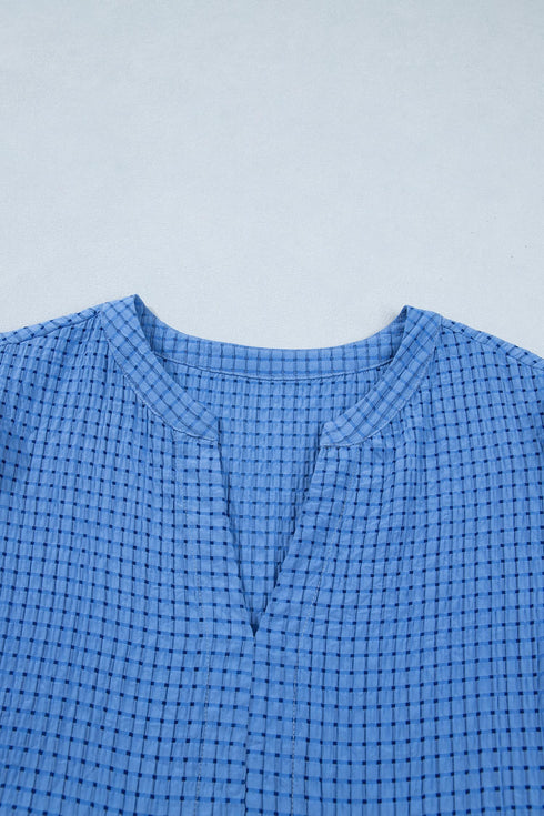 Southern Belle Textured Bow Tie Tiered Midi Dress