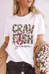 Southern Style Crawfish Season Graphic Print Jersey Tee