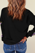 Sparkling Bow Graphic Relaxed Fit Crewneck Sweatshirt