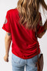 Sparkling Ornament Applique Relaxed Fit Holiday Tee