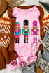 Sparkly Nutcracker Trio Crew Neck Pullover Sweatshirt