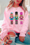 Sparkly Nutcracker Trio Crew Neck Pullover Sweatshirt