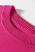 Sparkly Sequin Bow Graphic Pullover Knit Sweater