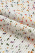 Speckled Chunky Knit Balloon Sleeve Pullover Sweater
