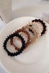 Spiral Coil High Elastic Rubber Hair Tie Set
