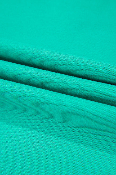 Splicing Round Neck Pullover Sweatshirt