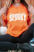 Spooky Bat Graphic Lettering Short Sleeve Jersey Shirt