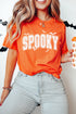 Spooky Bat Graphic Lettering Short Sleeve Jersey Shirt