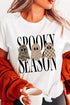 Spooky Ghosts Graphic Short Sleeve T Shirt