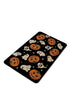 Spooky Pumpkin And Ghost Print Rectangular Door Mat