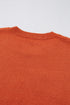 Spooky Season Script Graphic Knit Pullover Sweater