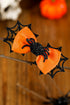 Spooky Spider Web Patterned Bowknot Hair Clip
