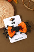 Spooky Spider Web Patterned Bowknot Hair Clip