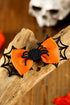 Spooky Spider Web Patterned Bowknot Hair Clip