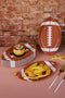 Sports Ball Shaped Disposable Paper Serving Plates