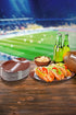 Sports Ball Shaped Disposable Paper Serving Plates