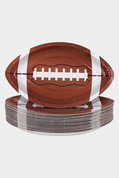 Sports Ball Shaped Disposable Paper Serving Plates