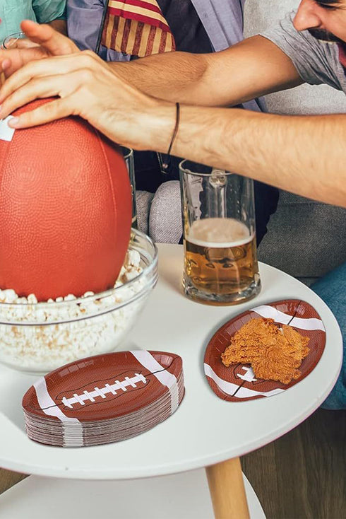 Sports Ball Shaped Disposable Paper Serving Plates