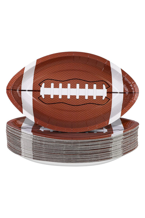 Sports Ball Shaped Disposable Paper Serving Plates