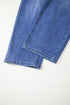 Sporty Denim Ankle Length Jeans Pocket Detail Jeans