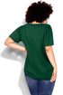 Square Neck Ruched Shoulder Puff Sleeve Top