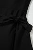 Square Neck Tie Waist Sarong Swim Dress