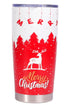 Stainless Steel Elk And Pine Tree Pattern Insulated Tumbler