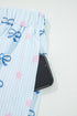 Star And Stripe Print Bow Detail Two Piece Lounge Set