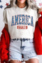 Star And Text Graphic Print Short Sleeve Tee