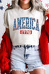 Star And Text Graphic Print Short Sleeve Tee
