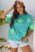 Star Applique Drop Shoulder Relaxed Fit Tee