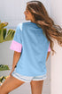 Star Applique Drop Shoulder Relaxed Fit Tee