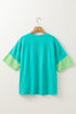 Star Applique Drop Shoulder Relaxed Fit Tee