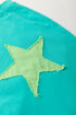 Star Applique Drop Shoulder Relaxed Fit Tee