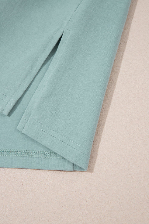 Star Applique Drop Shoulder Relaxed Fit Tee
