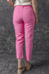 Star Patchwork Distressed Mid Waist Straight Leg Denim Jeans