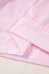 Star Print Short Sleeve Button Front Pajama Set