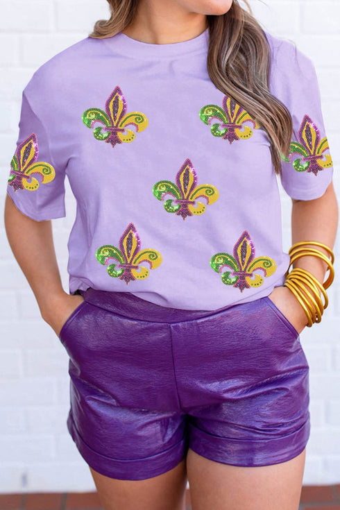 Statement Graphic Print V Neck Short Sleeve T Shirt