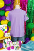 Statement Graphic Print V Neck Short Sleeve T Shirt