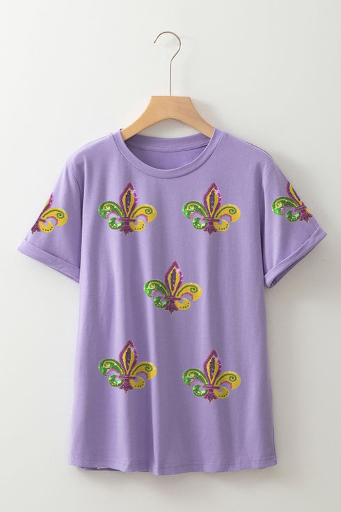 Statement Graphic Print V Neck Short Sleeve T Shirt